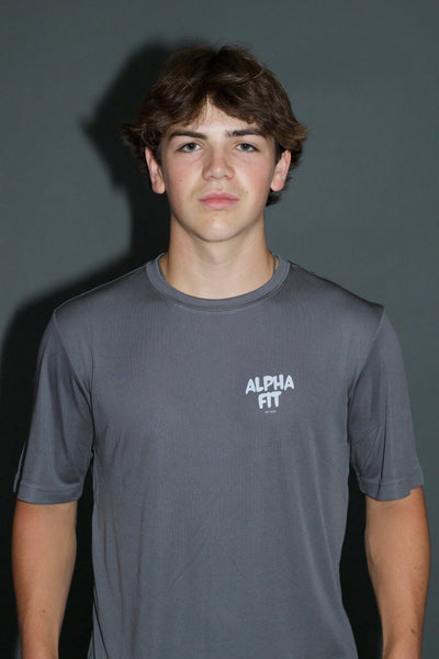 -Shirt AlphaFit Sport Coal Grey