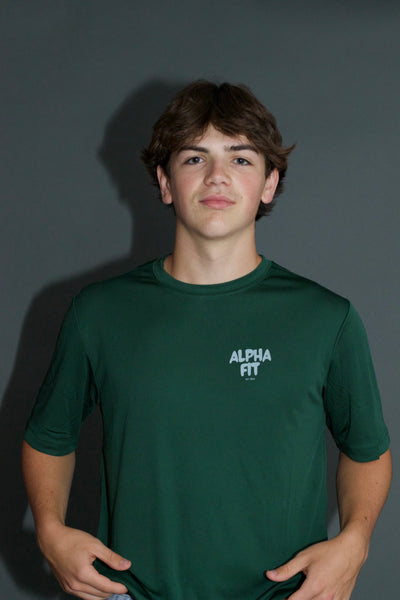 -Shirt AlphaFit Sport Forest Green