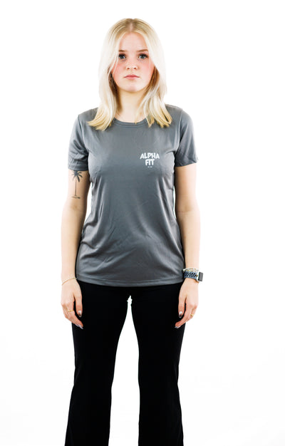 -Shirt AlphaFit Sport Coal Grey Femme